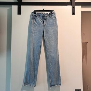 Abercrombie light wash jeans